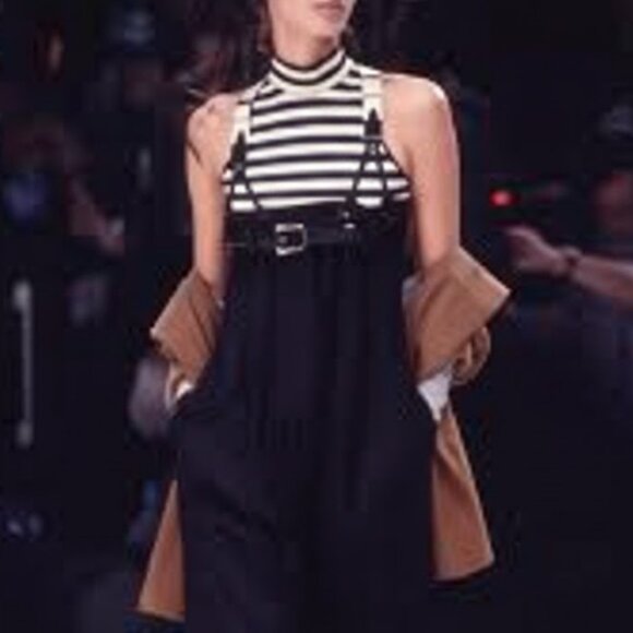 ๐ Exclusive Jean Paul Gaultier Trousers (1992) | Wool, Nylon & Wolle | New With - Picture 3 of 16